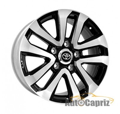 Диски Replica TY989 BKF R20 W8.5 PCD5x150 ET58 DIA110.1
